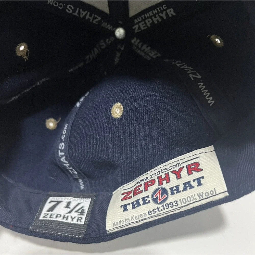 Fighting‎ Irish Notre Dame Ball Cap Hat Fitted Size 7 1/4 Baseball